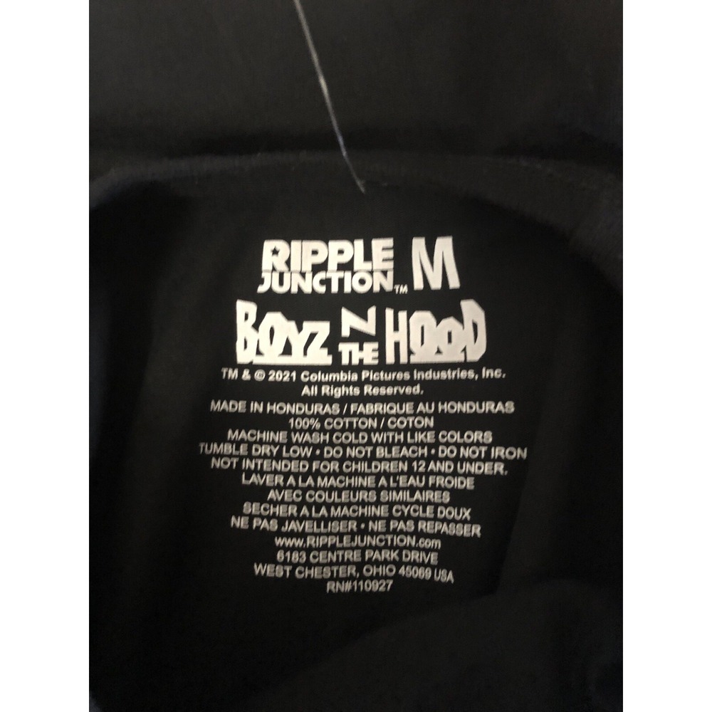 Ripple Junction Boyz N The Hood Mens T Shirt Size Medium Black Short Sleeves - Picture 4 of 6